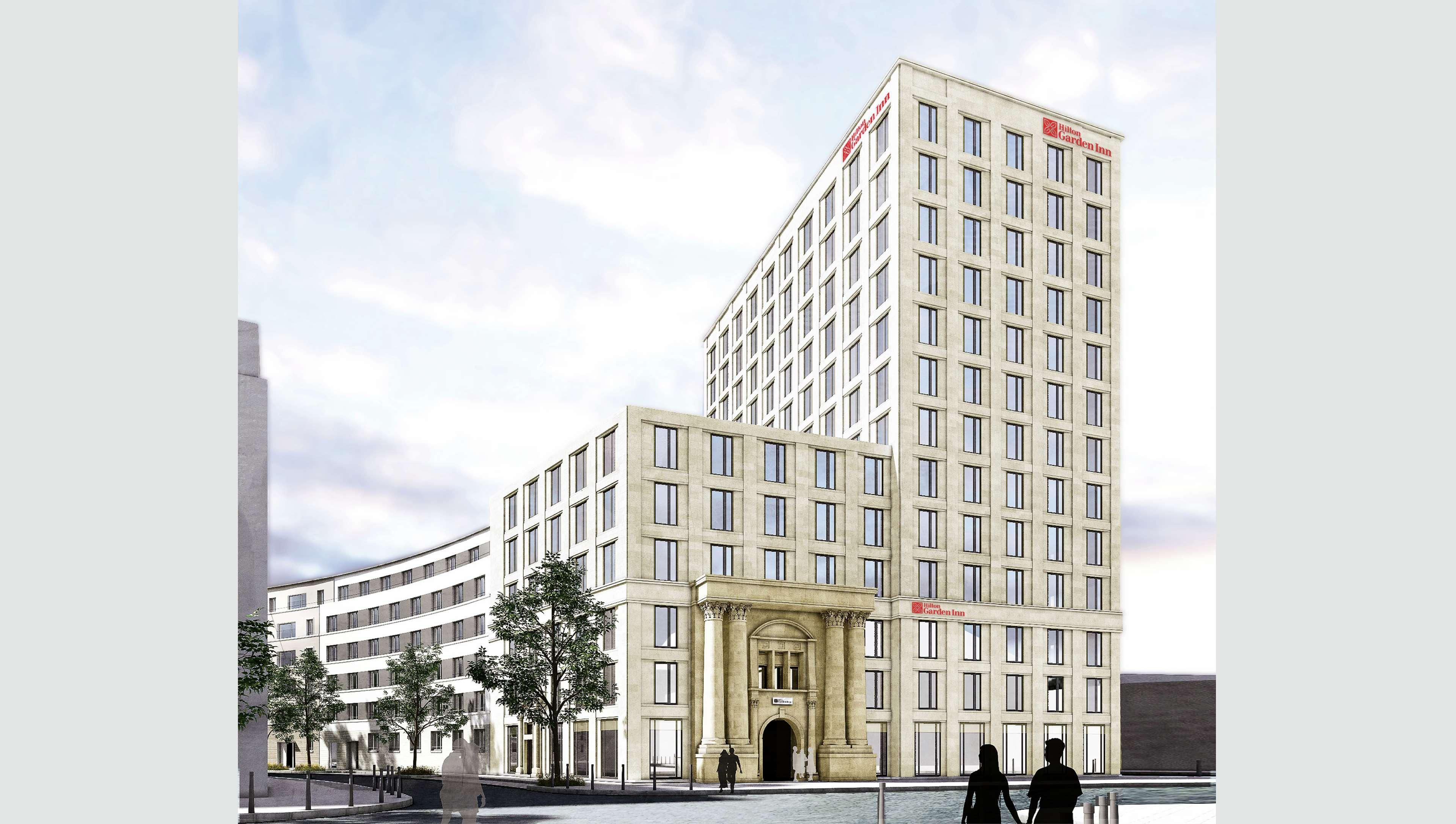 Hilton Garden Inn Mannheim Kültér fotó